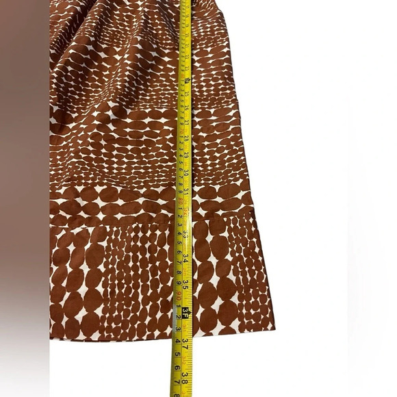 Anthropologie WHIT Rust Sleeveless Sheath Dress Sz P - Picture 10 of 12